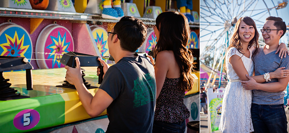 A California State Fair Engagement by Adrienne & Dani Photography