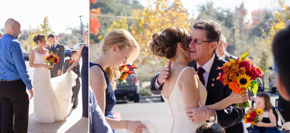 Fall Sacramento Catholic Wedding by Adrienne & Dani Photography