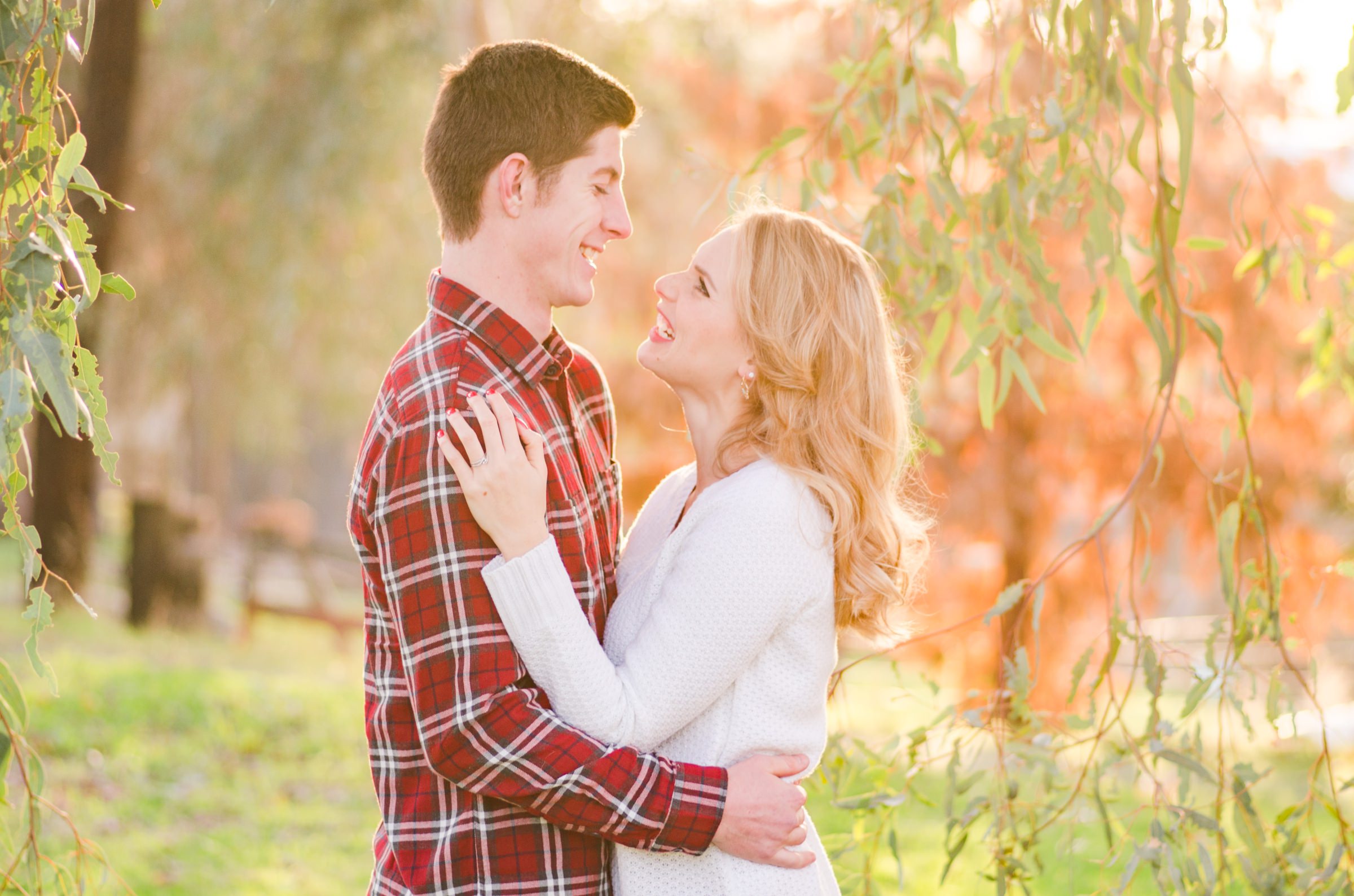 Bywater Hollow Lavender Farm Engagement by Adrienne & Dani Photography