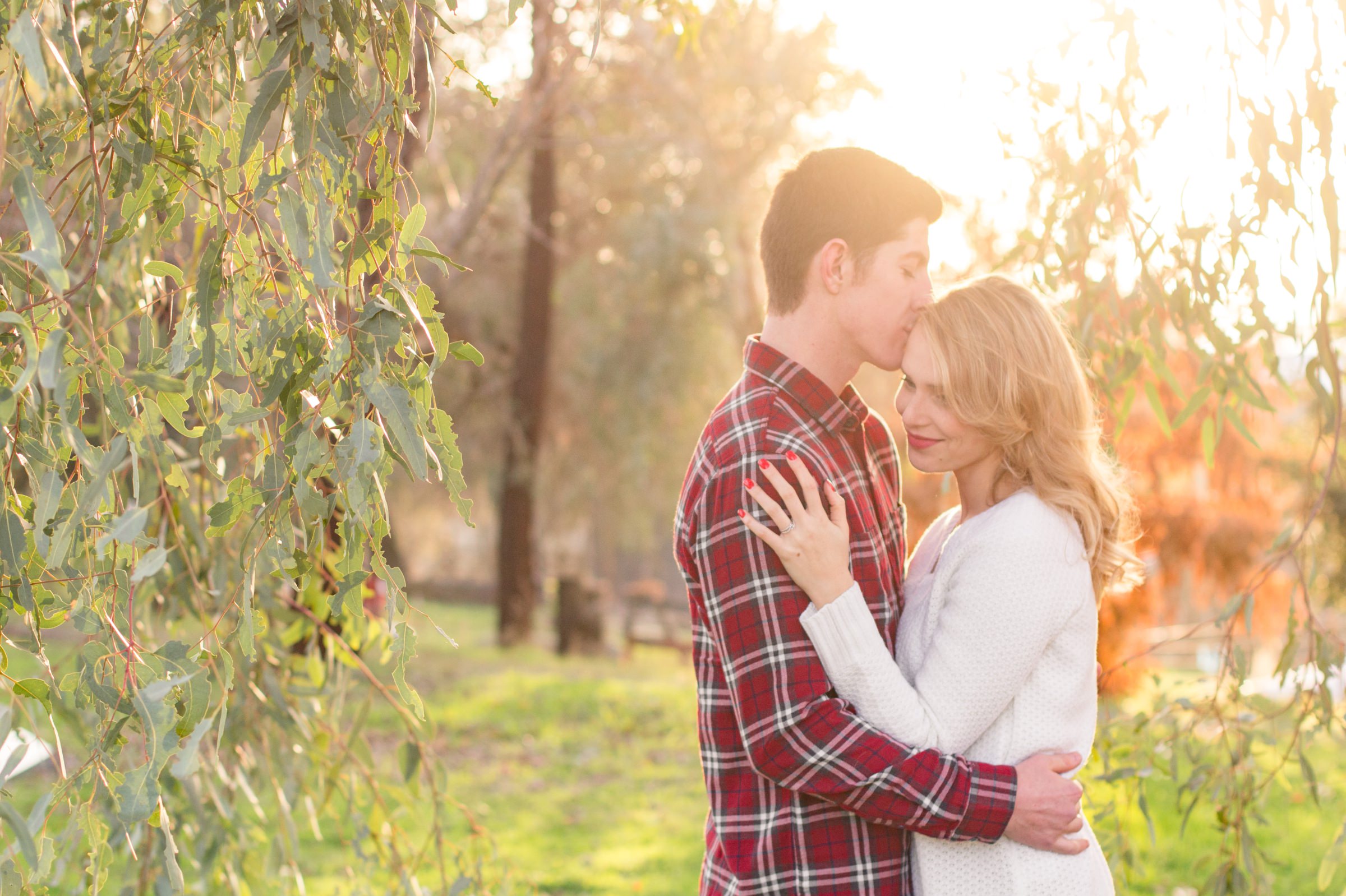 Bywater Hollow Lavender Farm Engagement by Adrienne & Dani Photography