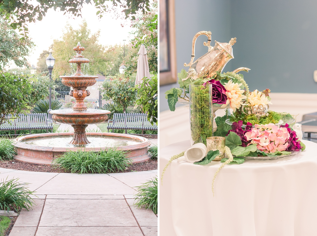 Vintage Inspired Rocklin Event Center Wedding by Adrienne and Dani