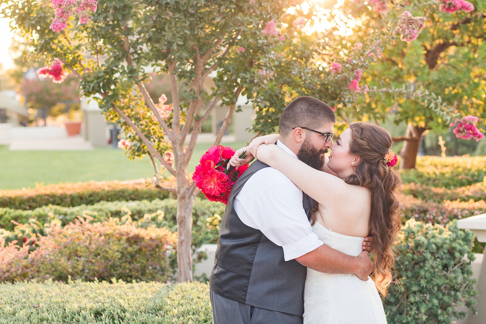 McKinley Park Rose Garden Wedding by Adrienne & Dani Photography