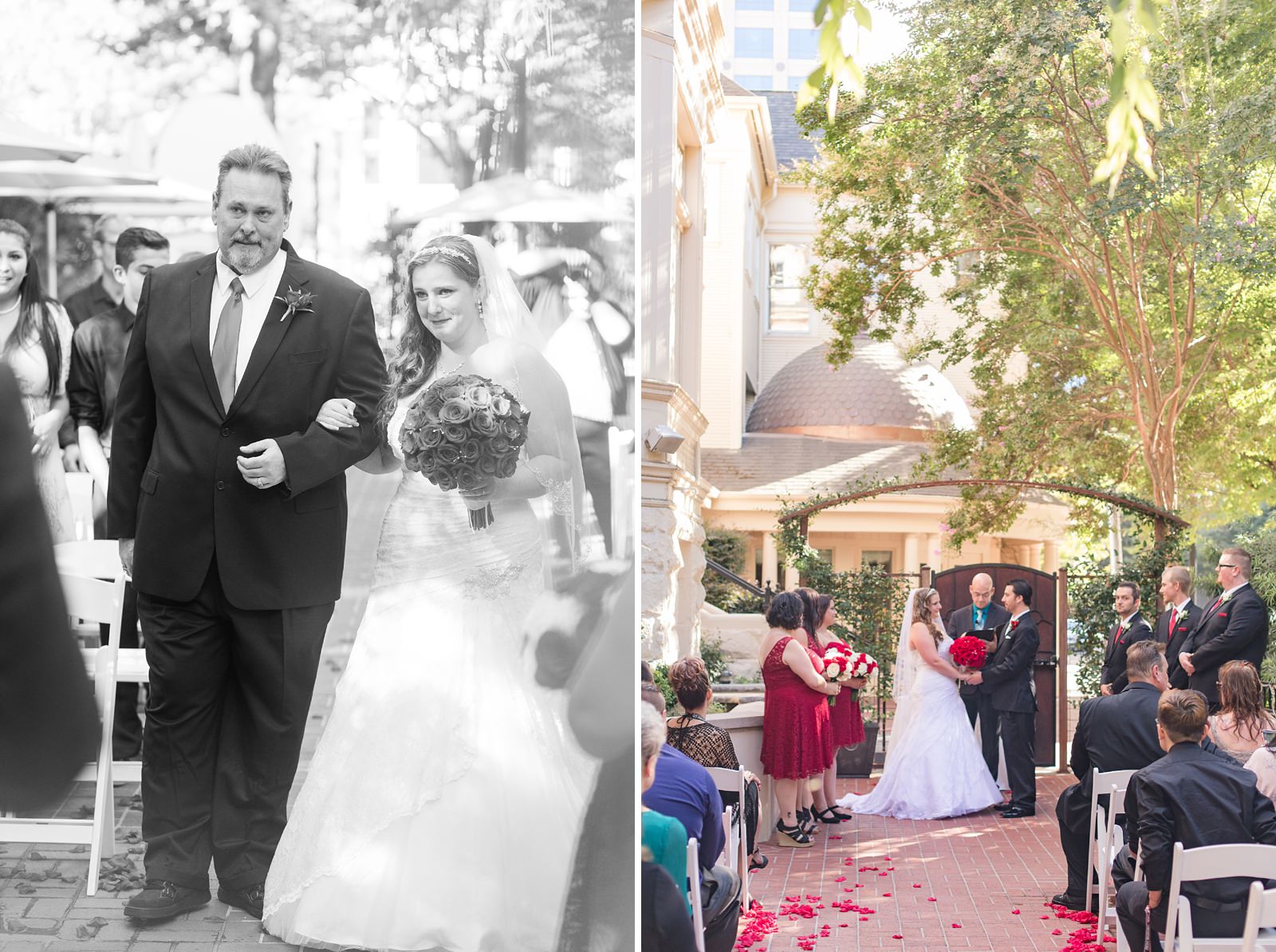 Downtown Wedgewood Sterling Hotel Wedding by Adrienne & Dani Photography