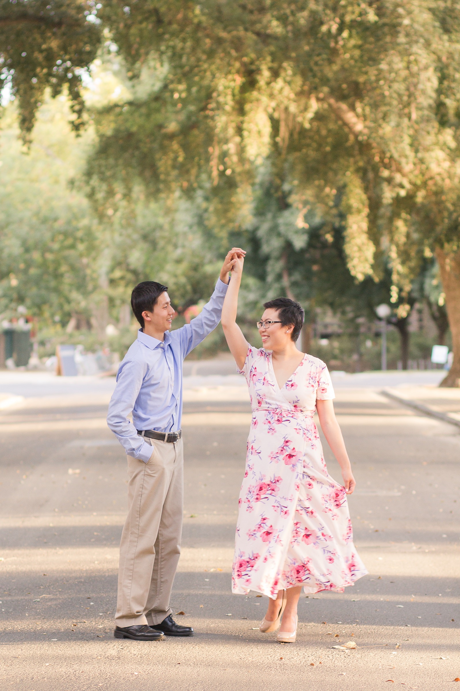 UC Davis Engagement session by Adrienne and Dani Photography