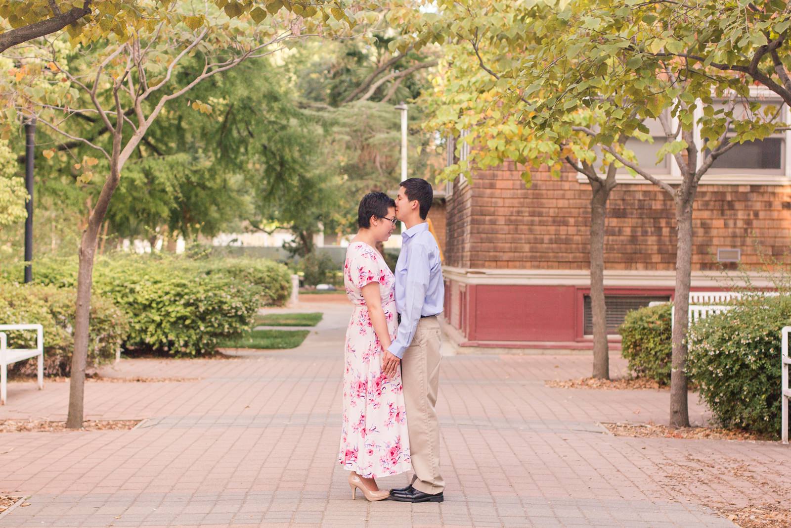UC Davis Summer Engagement by Adrienne and Dani Photography