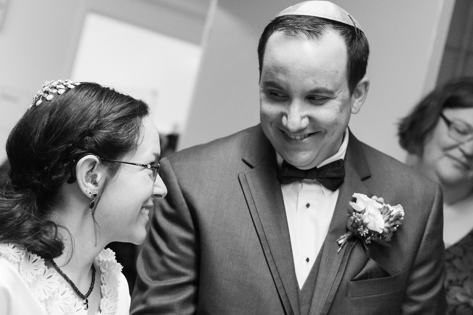 Carmichael Congregation Beth Shalom Jewish Wedding By Adrienne and Dani Photography