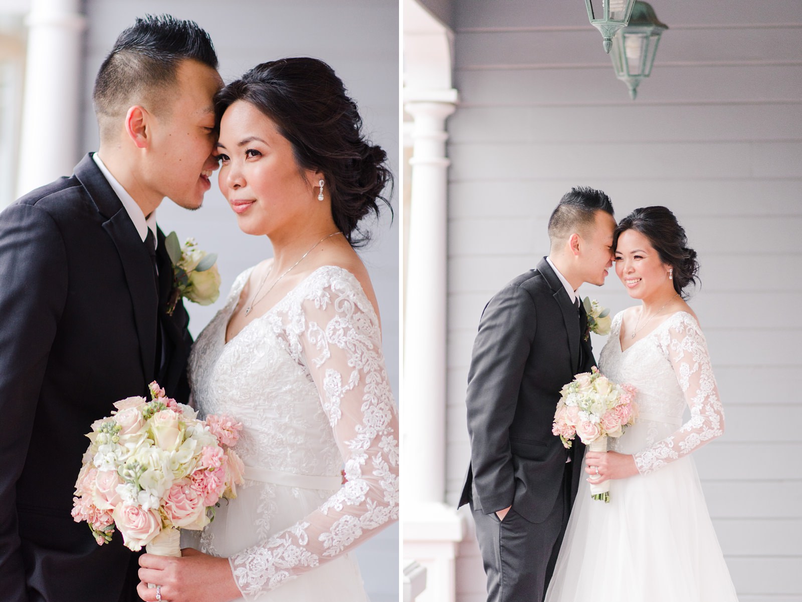 Rainy Wedgewood Sequoia Mansion Wedding by Adrienne and Dani Photography