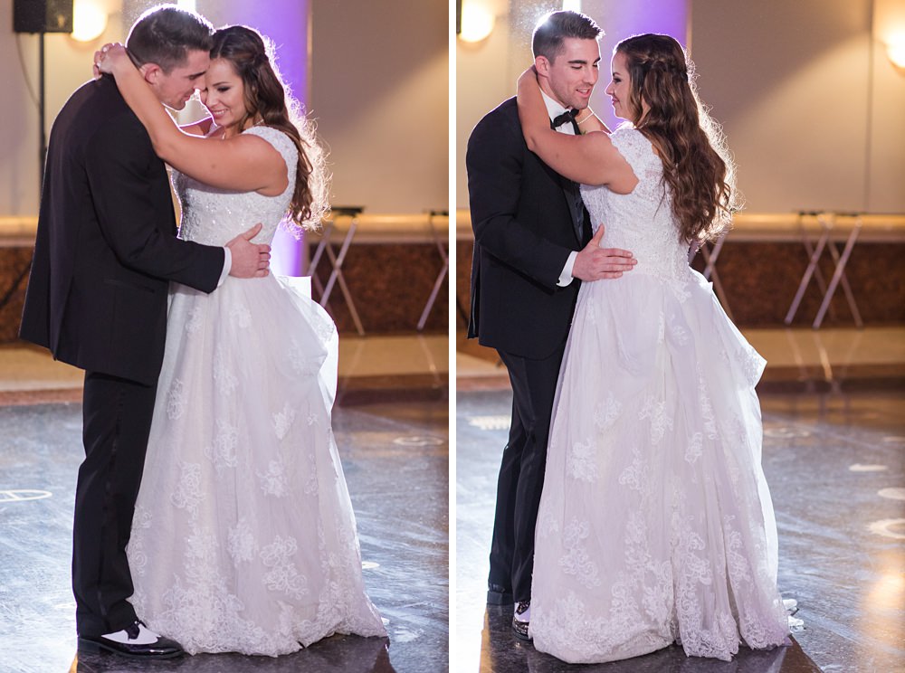 Tsakopoulos Library Galleria Ballroom Wedding By Adrienne and Dani Photography