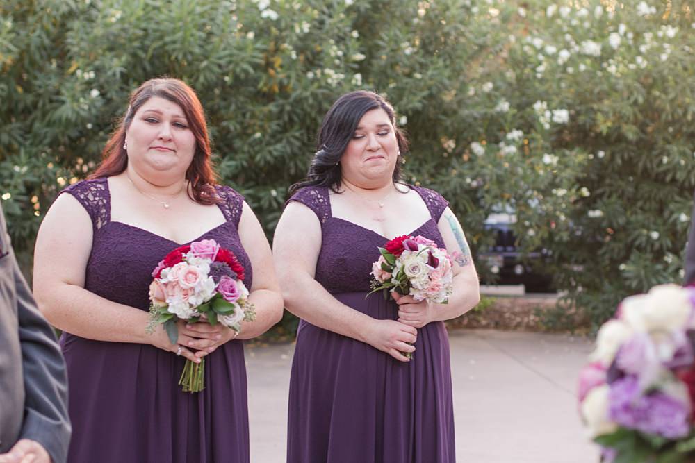 Elegant Purple and Gray Sacramento Wedding by Adrienne and Dani Photography