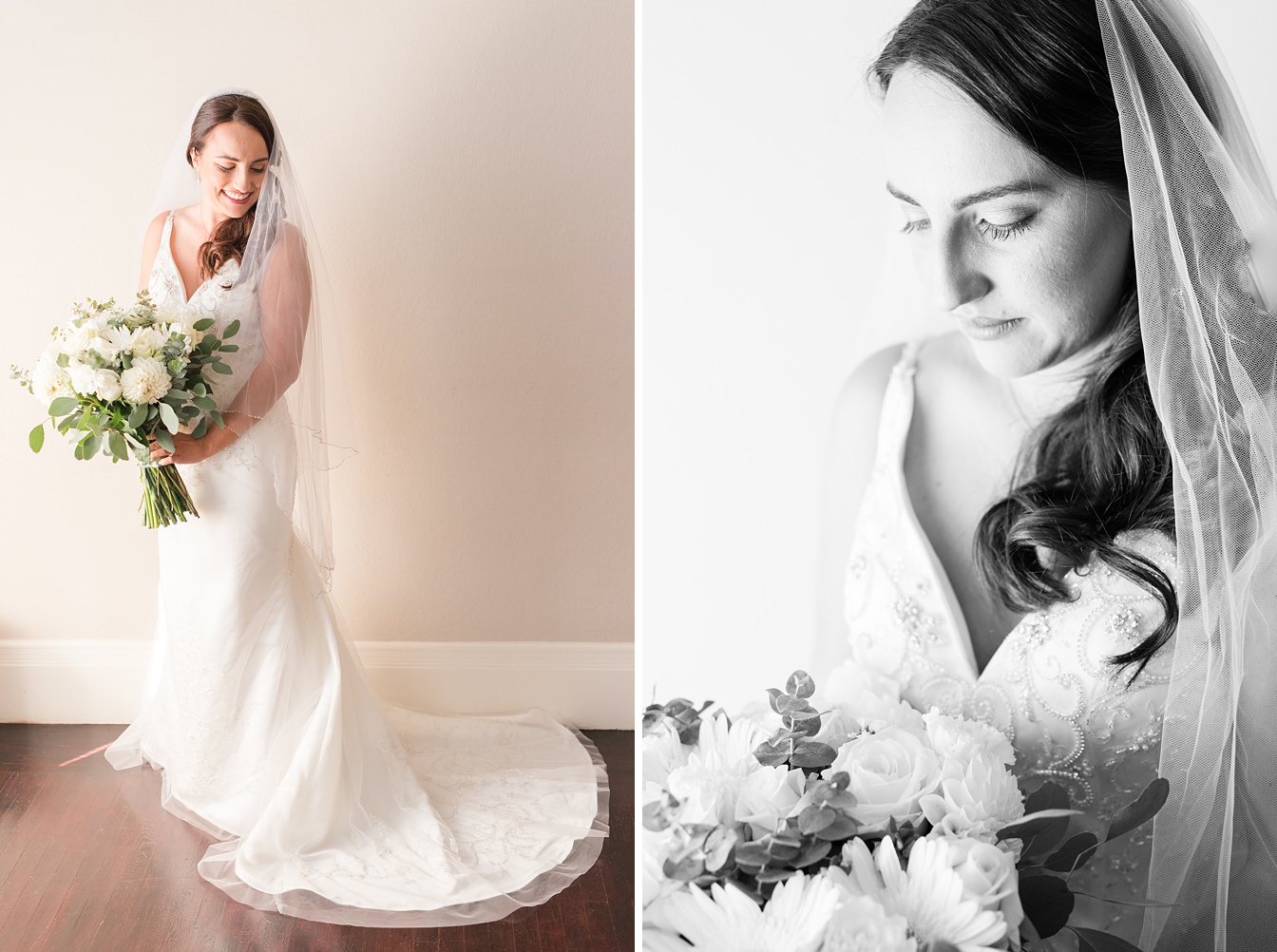 Bridal Portraits in the Bridal Suite of the Vizcaya Sacramento by Adrienne and Dani Photography