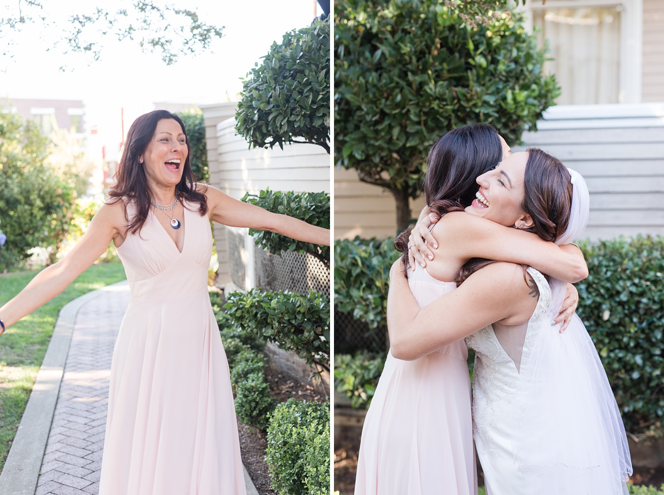First Look with Mom at the Vizcaya Sacramento by Adrienne & Dani Photography