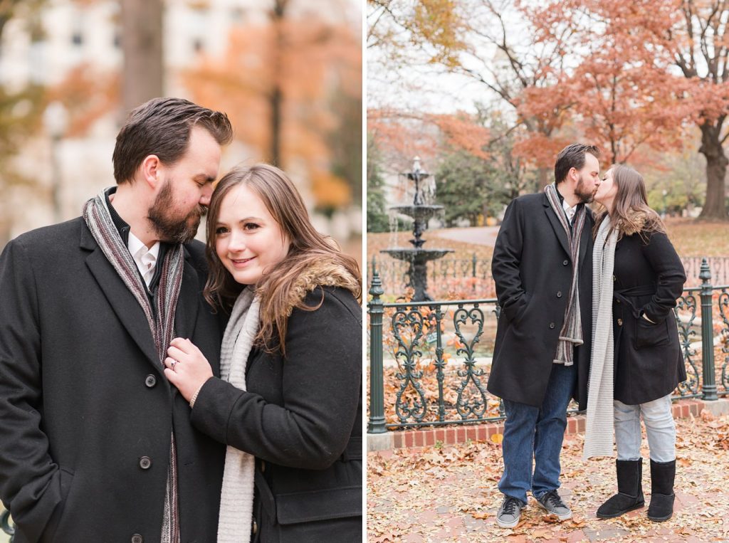 Virginia State Capitol Engagement Session by Adrienne and Dani Photography