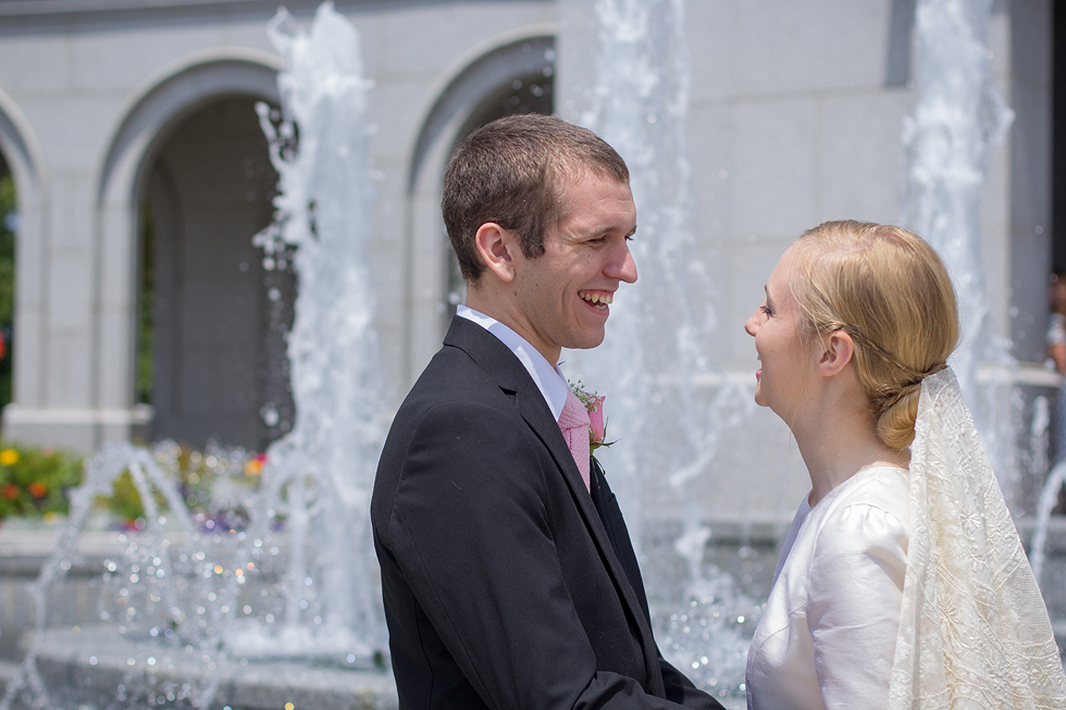Sacramento LDS Temple Wedding by Adrienne & Dani Photography