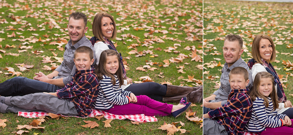 Elk Grove Park Family Portraits by Adrienne & Dani Photography