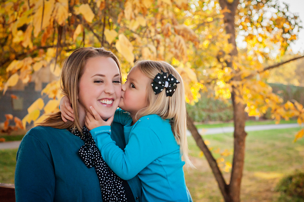 Fall Rusch Park Family Portraits by Adrienne & Dani Photography