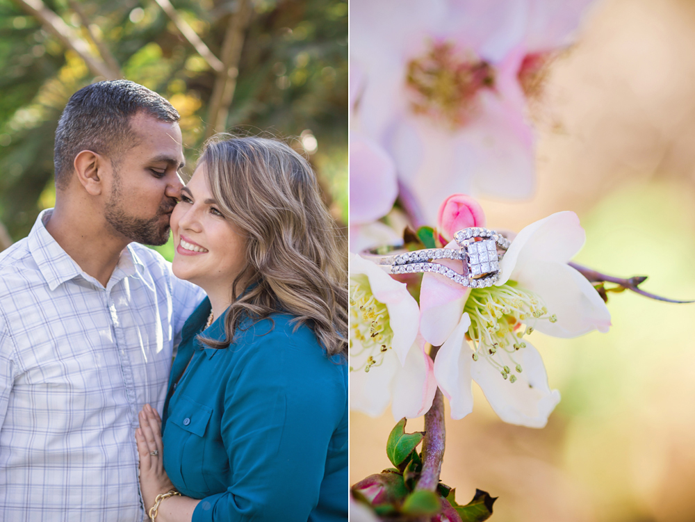 Land Park Spring Engagement by Adrienne & Dani Photography