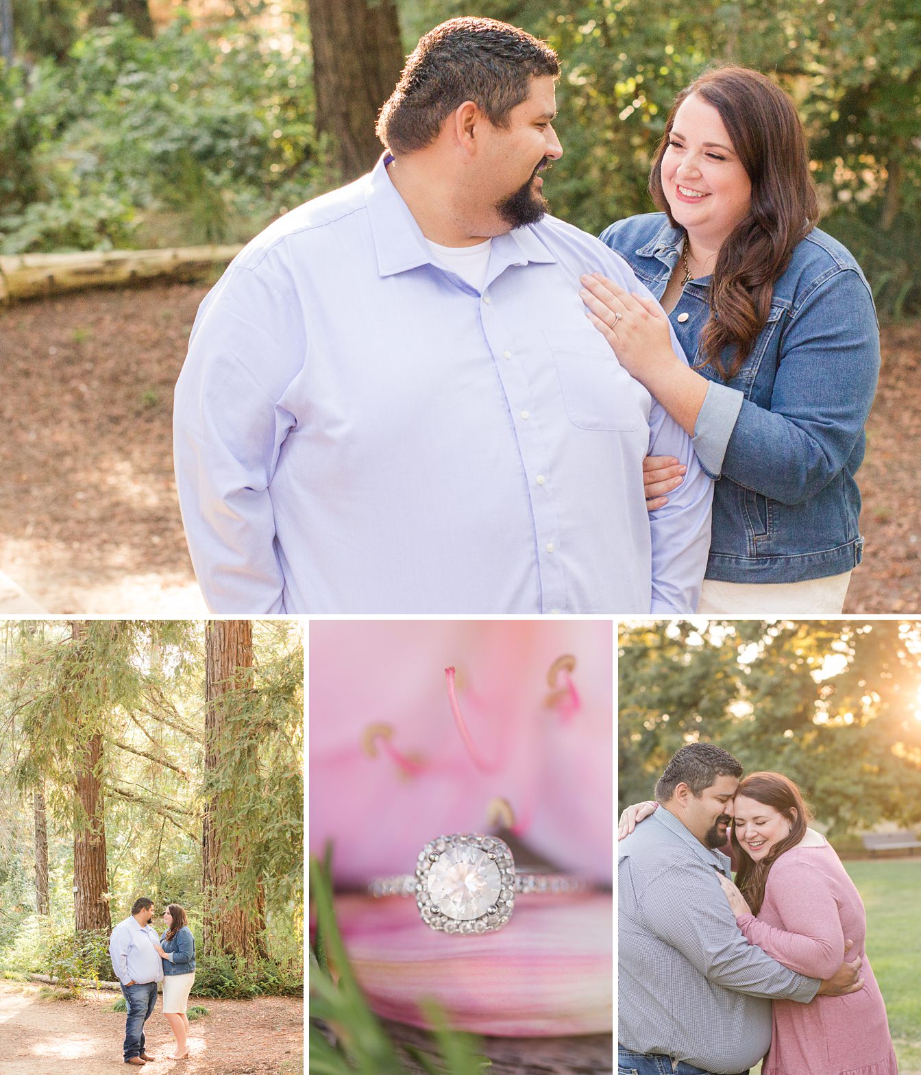 UC Davis Arboretum Engagement Session by Adrienne and Dani Photography