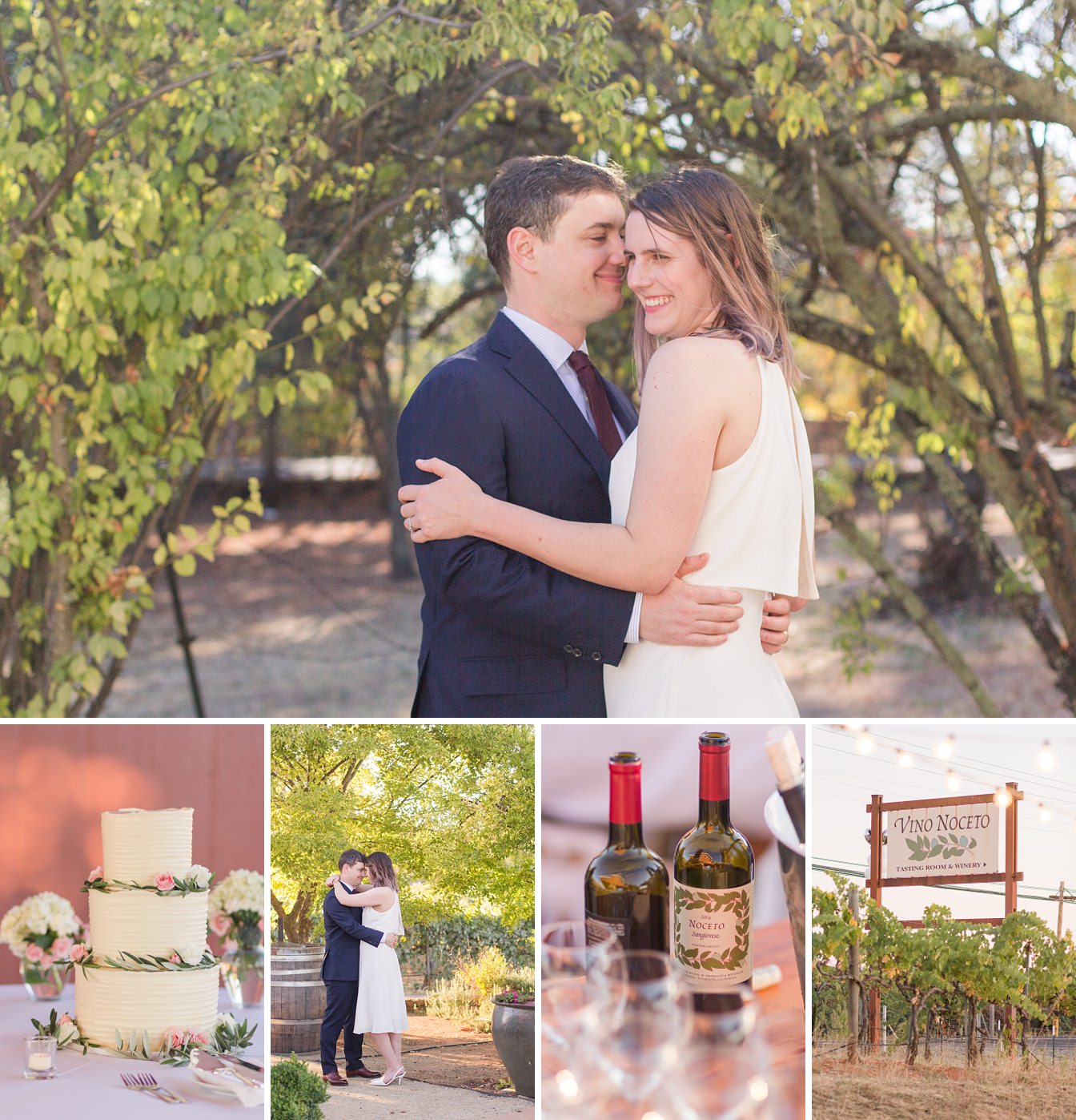 Vino Noceto Winery Wedding by Adrienne and Dani Photography