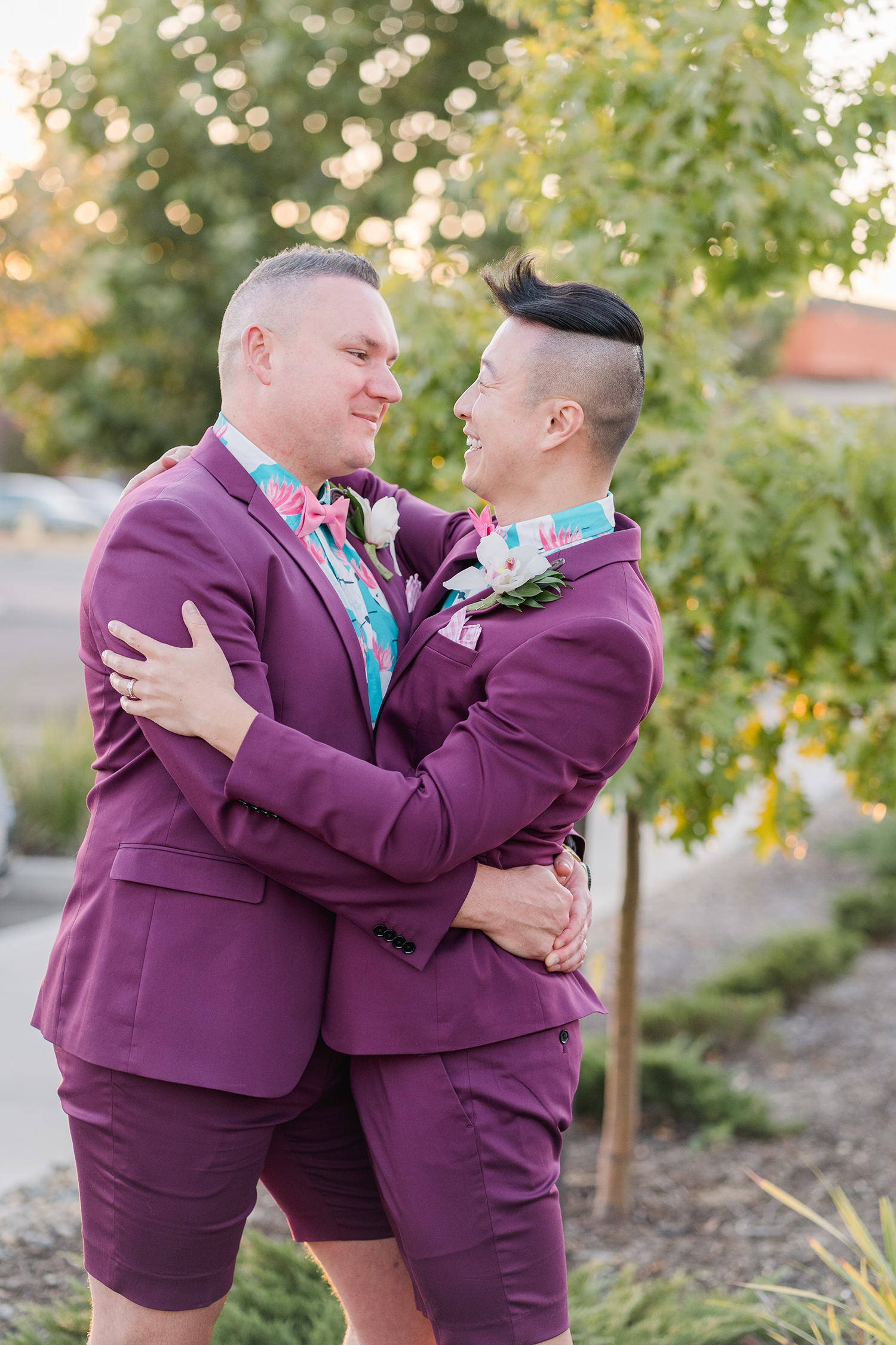 roseville union brick wedding lgbt wedding by adrienne and dani photography