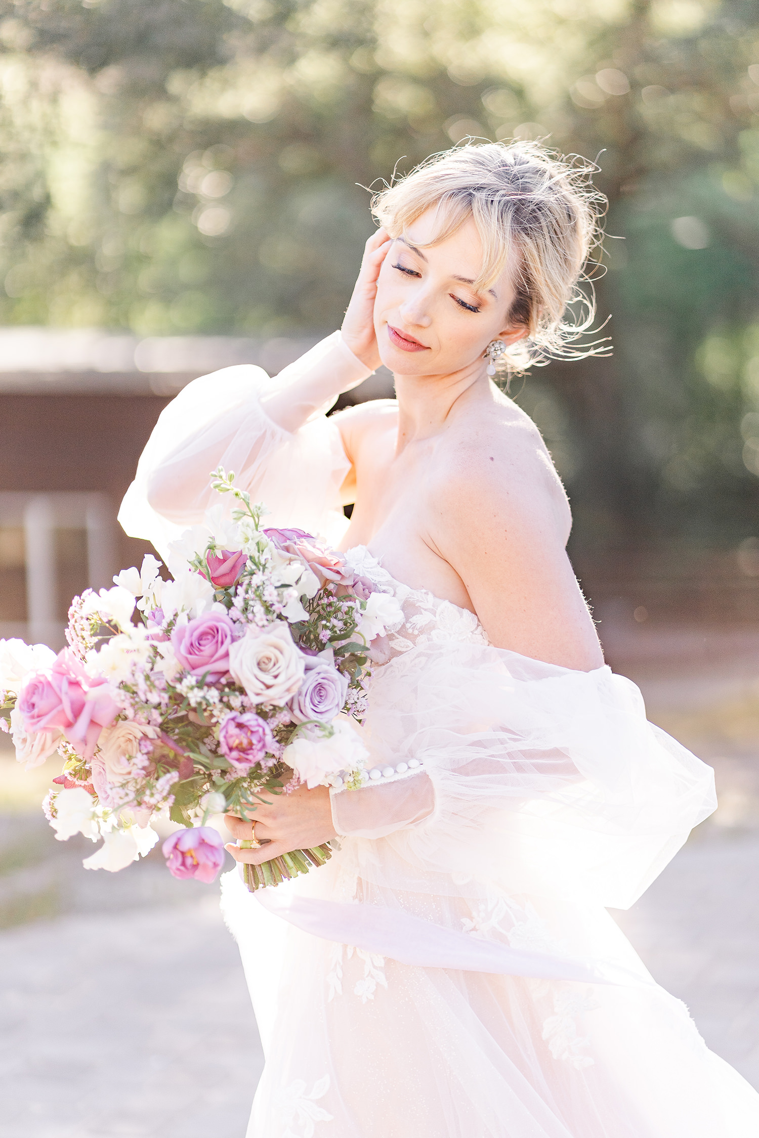 Wedding Day Bridal Portraits by Adrienne and Dani Photography