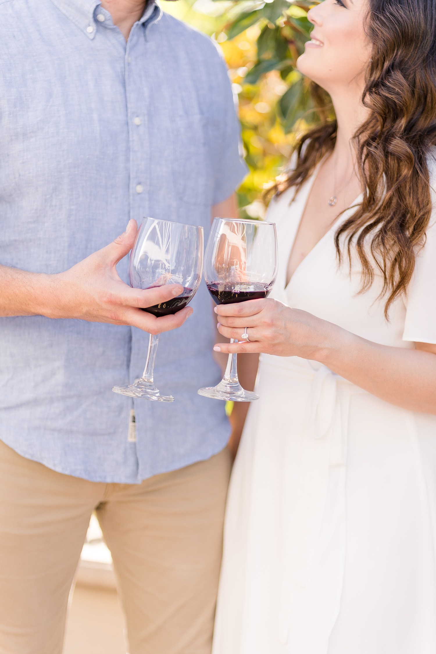 scribner bend vineyards sacramento engagement by adrienne and dani photography