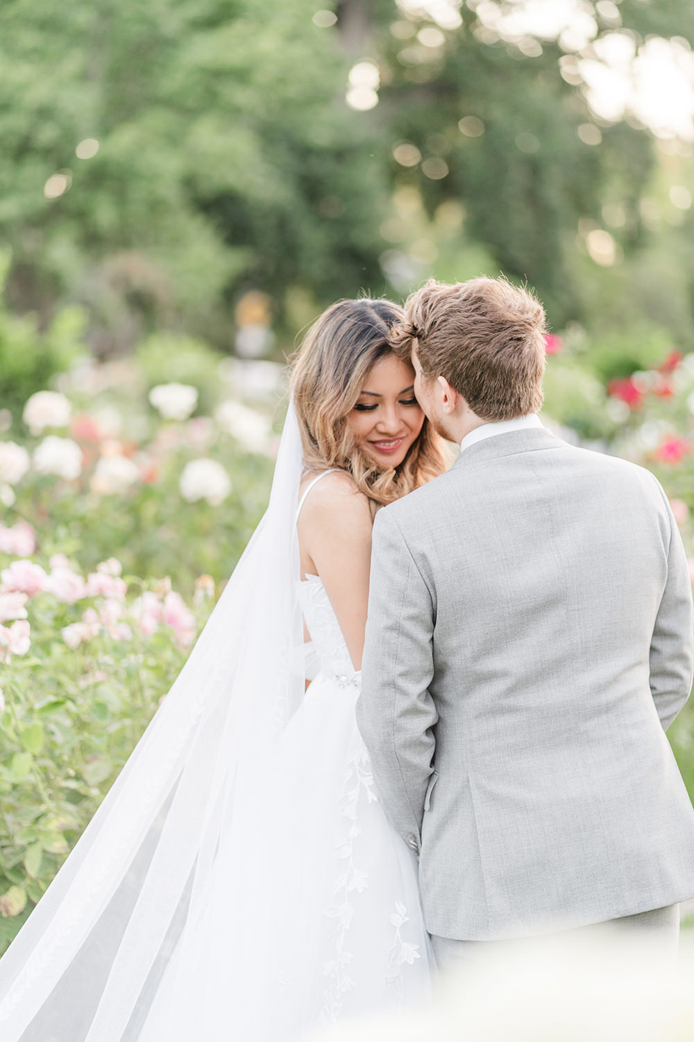 McKinley Park Rose Garden Wedding by Adrienne and Dani Photography