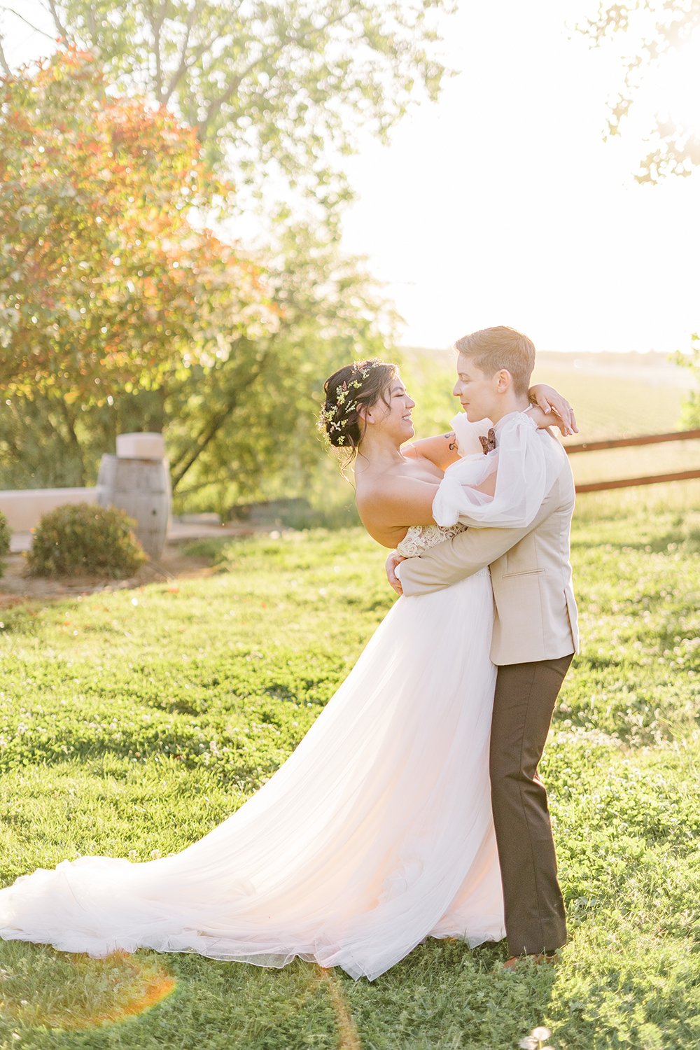 Hanford Ranch Winery Winery Wedding by Adrienne and Dani Photography - Napa Valley Wedding Photographers