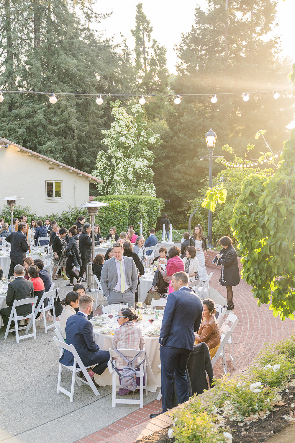 a Piedmont Park Wedding reception 