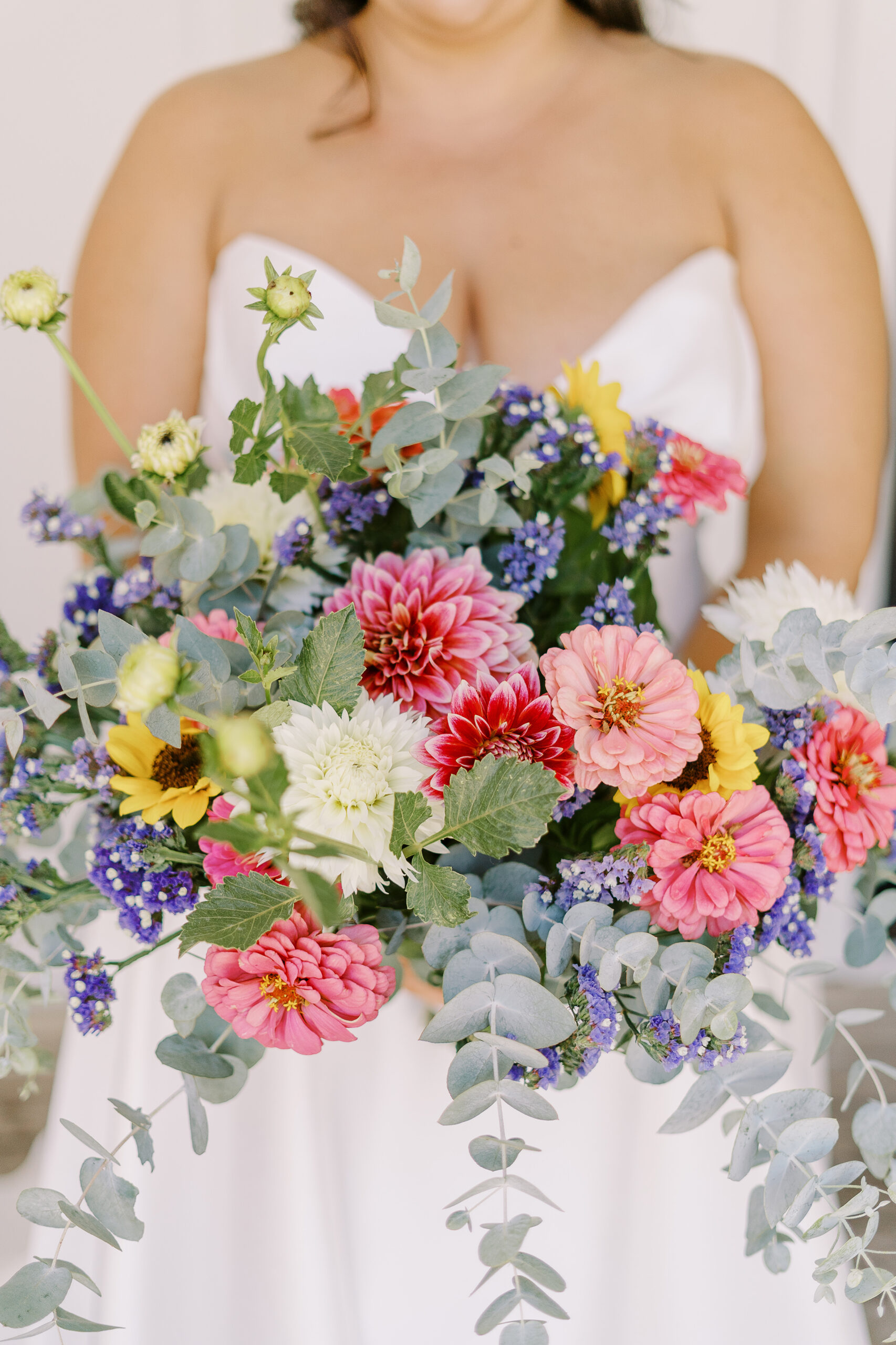 a bride gets ready for her Sonoma winery wedding