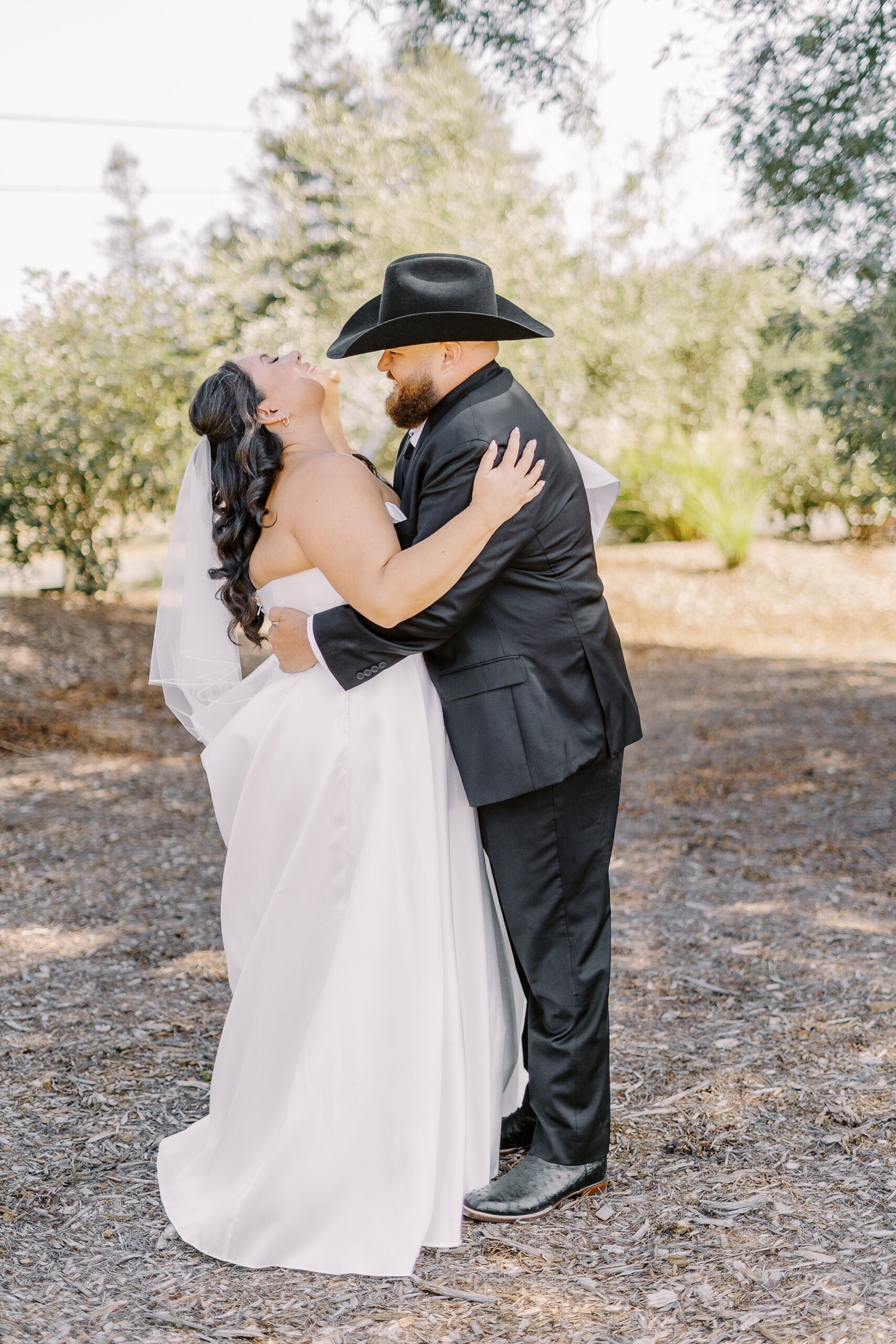 a bride and groom share a first look reveal at their sonoma winery wedding.