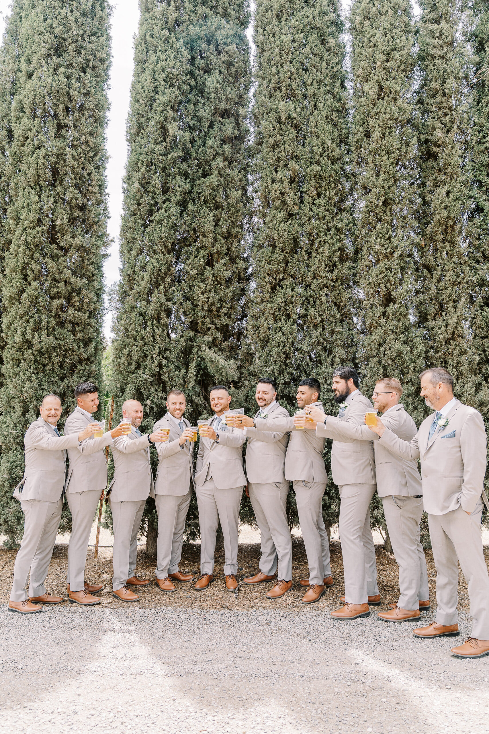 grindstone winery wedding getting ready photos by Sacramento wedding photographers Adrienne and Dani Photography 
