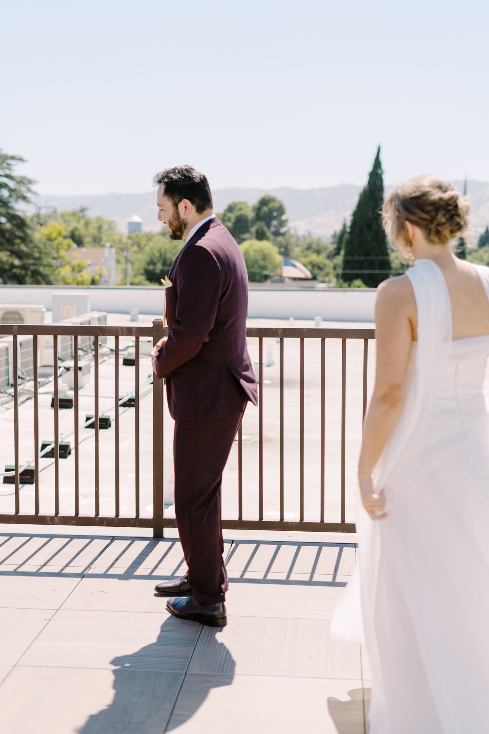 hotel winters wedding by Sacramento wedding photographers