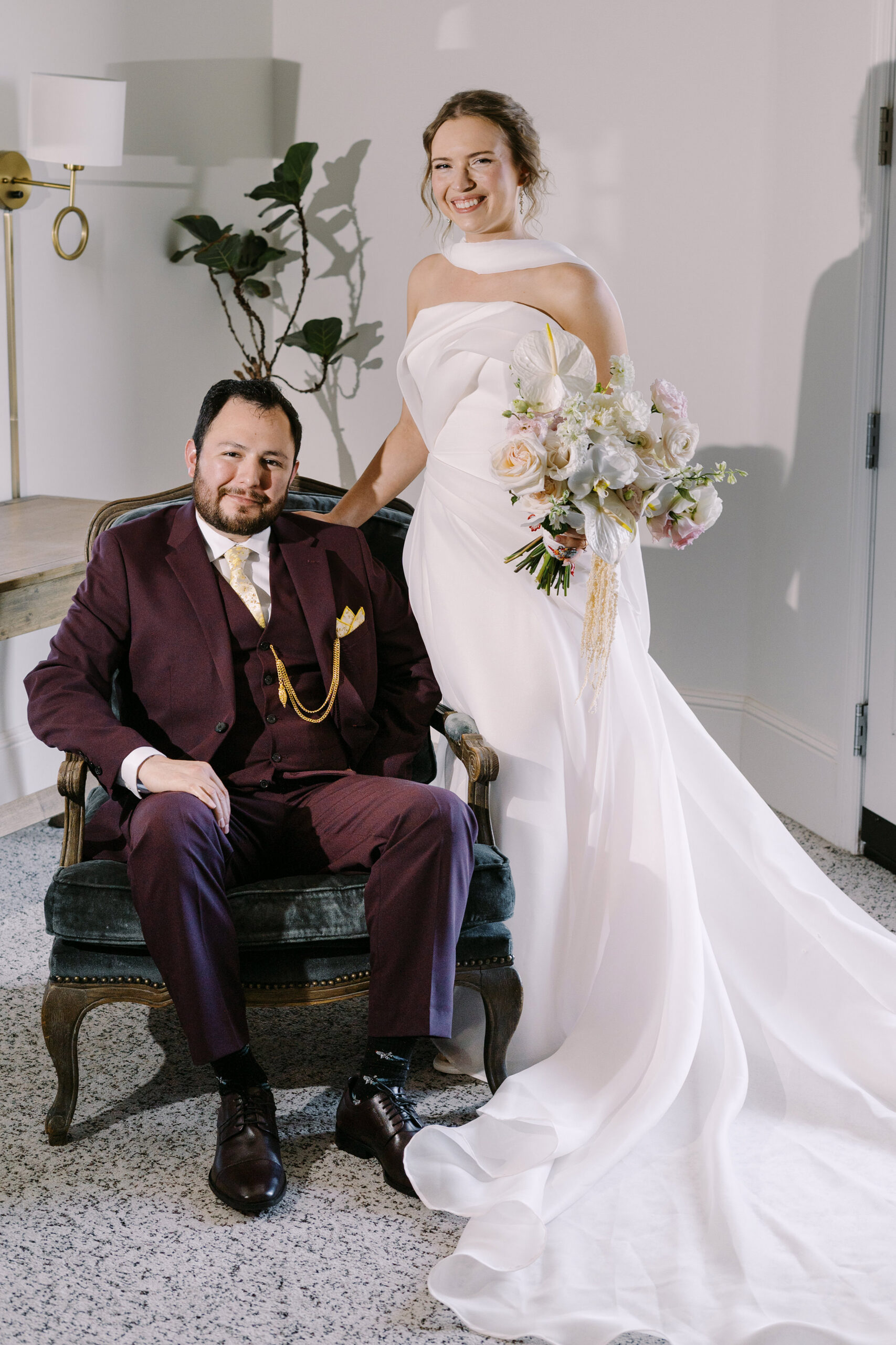 hotel winters wedding flash wedding photos by Sacramento wedding photographers