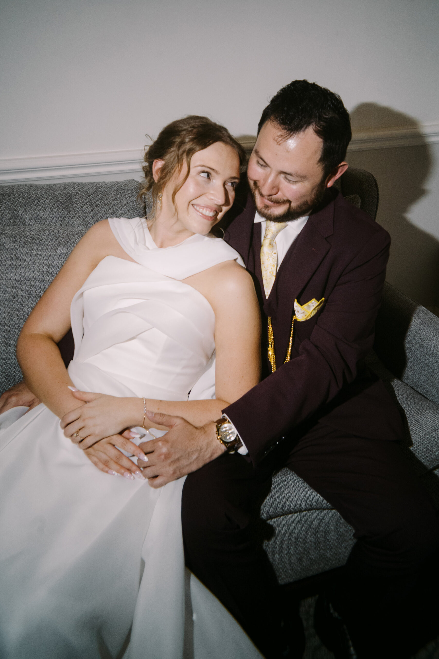 hotel winters wedding flash wedding photos by Sacramento wedding photographers