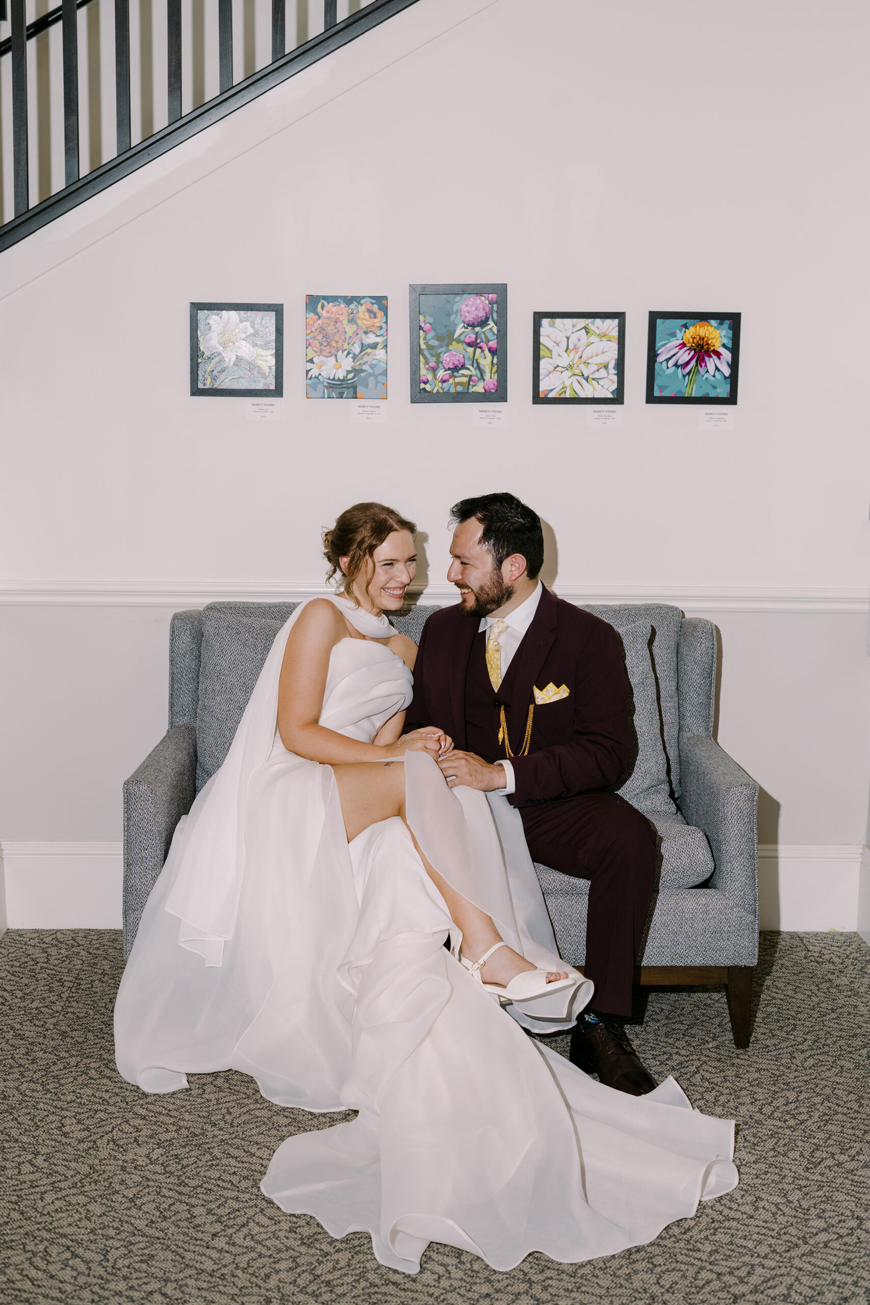 hotel winters wedding flash wedding photos by Sacramento wedding photographers