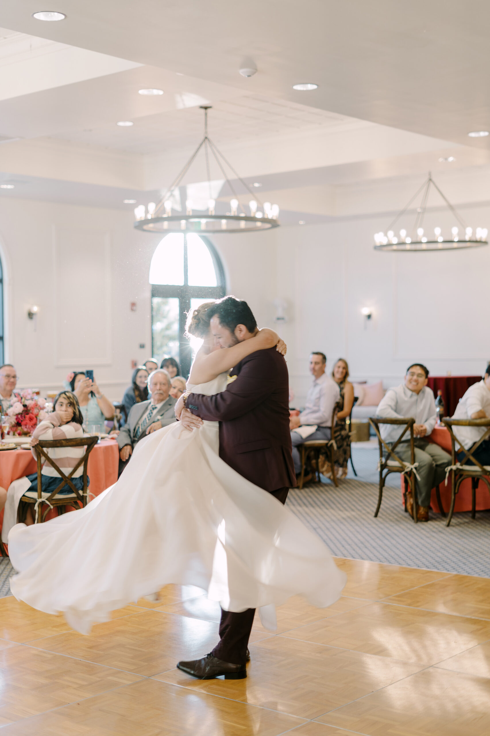 hotel winters wedding by Sacramento wedding photographers